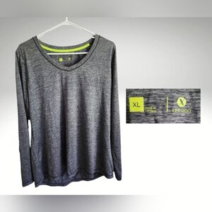 ❄️☃️❄️ Xersion Activewear top, heathered gray. Sz XL EUC ❄️☃️❄️